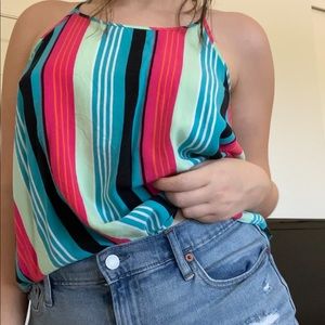 Multicolor, summer tank